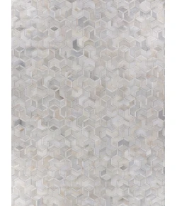 Exquisite Rugs Natural Hide Ivory 21455X8 5ft.X8ft. Rect. Rug