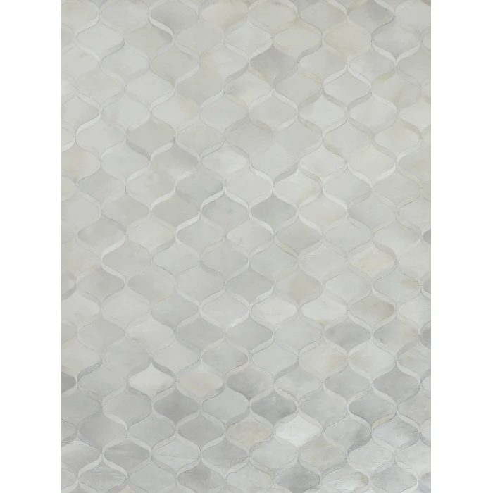 Exquisite Rugs Natural Hide Ivory 21501X16 1ft.X1ft.6in. Rect. Rug