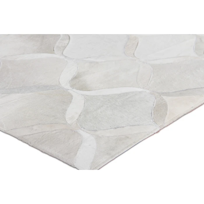 Exquisite Rugs Natural Hide Ivory 21501X16 1ft.X1ft.6in. Rect. Rug