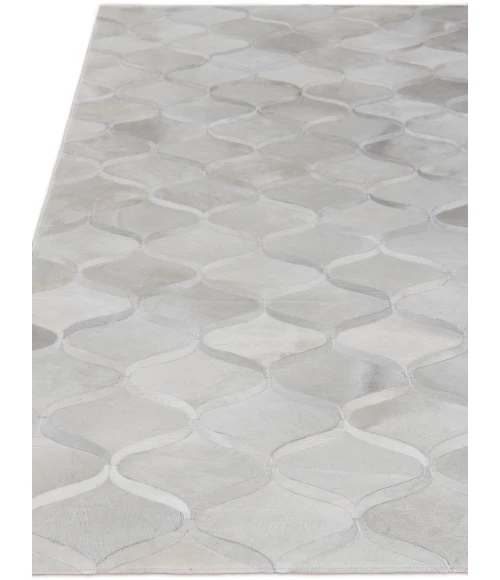 Exquisite Rugs Natural Hide Ivory 21501X16 1ft.X1ft.6in. Rect. Rug