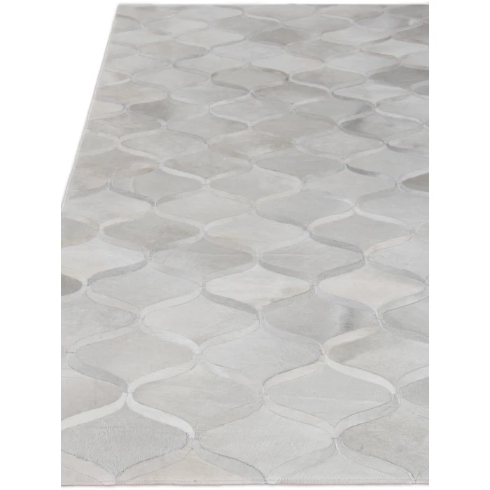 Exquisite Rugs Natural Hide Ivory 21501X16 1ft.X1ft.6in. Rect. Rug