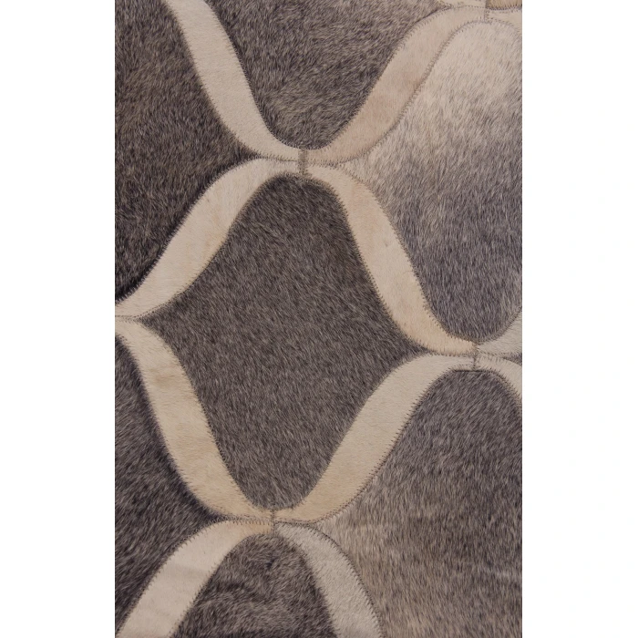 Exquisite Rugs Natural Hide Gray/Ivory 21528x10 8ft.x10ft. Rect. Rug
