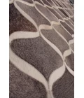 Exquisite Rugs Natural Hide Gray/Ivory 21528x10 8ft.x10ft. Rect. Rug