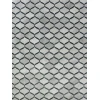 Exquisite Rugs Natural Hide Silver/Blue 21531X16 1ft.X1ft.6in. Rect. Rug