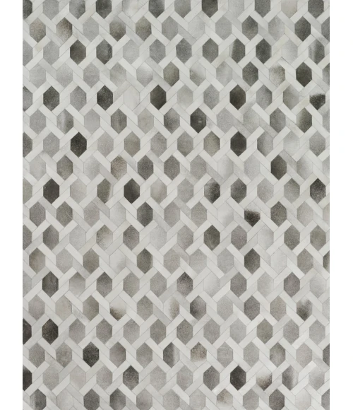 Exquisite Rugs Natural Hide Gray/Silver 21558X11 8ft.X11ft. Rect. Rug