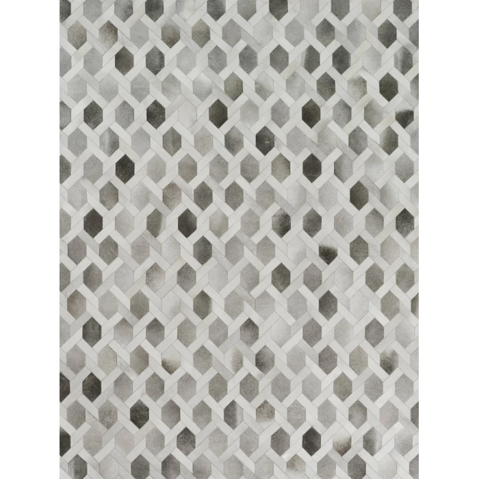 Exquisite Rugs Natural Hide Gray/Silver 21555X8 5ft.X8ft. Rect. Rug