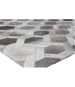 Exquisite Rugs Natural Hide Gray/Silver 21558X11 8ft.X11ft. Rect. Rug