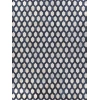 Exquisite Rugs Natural Hide Silver/Blue 21571X16 1ft.X1ft.6in. Rect. Rug