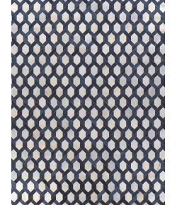 Exquisite Rugs Natural Hide Silver/Blue 2157116X146 11ft.6in.X14ft.6in. Rect. Rug