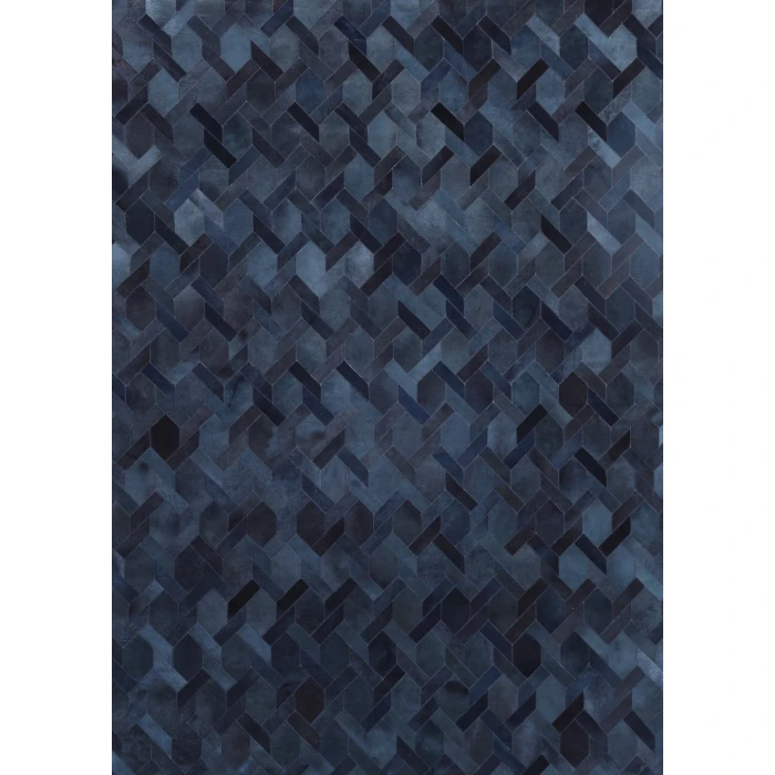 Exquisite Rugs Natural Hide Blue/Multi 2158116X146 11ft.6in.X14ft.6in. Rect. Rug