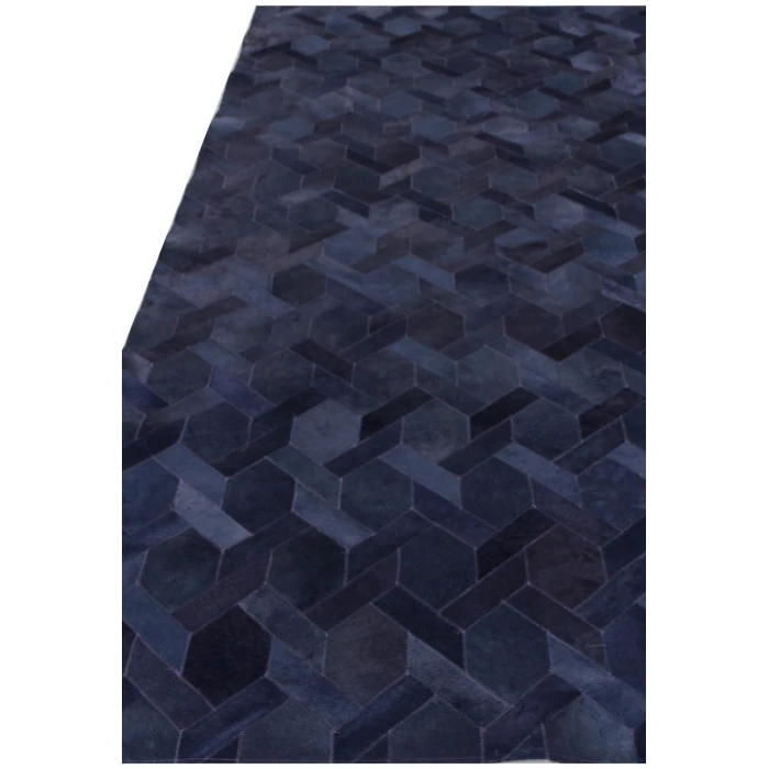 Exquisite Rugs Natural Hide Blue/Multi 2158116X146 11ft.6in.X14ft.6in. Rect. Rug