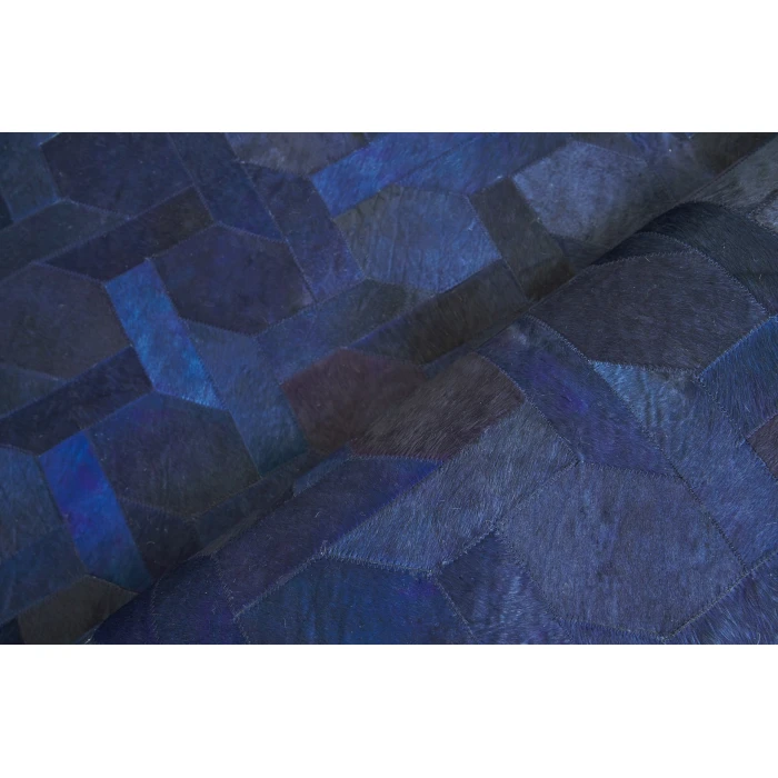 Exquisite Rugs Natural Hide Blue/Multi 2158116X146 11ft.6in.X14ft.6in. Rect. Rug
