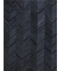 Exquisite Rugs Natural Hide Blue/Black/Multi 21591X16 1ft.X1ft.6in. Rect. Rug