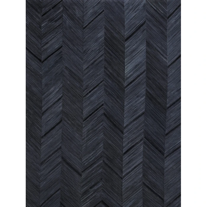 Exquisite Rugs Natural Hide Blue/Black/Multi 21591X16 1ft.X1ft.6in. Rect. Rug