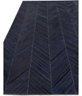 Exquisite Rugs Natural Hide Blue/Black/Multi 21591X16 1ft.X1ft.6in. Rect. Rug
