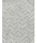 Exquisite Rugs Natural Hide Silver/Blue 216396X136 9ft.6in.X13ft.6in. Rect. Rug