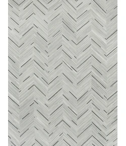 Exquisite Rugs Natural Hide Silver/Blue 216396X136 9ft.6in.X13ft.6in. Rect. Rug