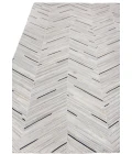 Exquisite Rugs Natural Hide Silver/Blue 216396X136 9ft.6in.X13ft.6in. Rect. Rug
