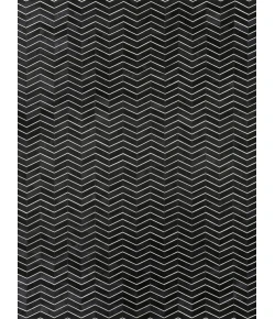 Exquisite Rugs Natural Hide Black/Ivory 21645X8 5ft.X8ft. Rect. Rug