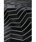 Exquisite Rugs Natural Hide Black/Ivory 2164116X146 11ft.6in.X14ft.6in. Rect. Rug