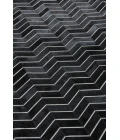 Exquisite Rugs Natural Hide Black/Ivory 2164116X146 11ft.6in.X14ft.6in. Rect. Rug