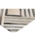 Exquisite Rugs Natural Hide Silver/Ivory 21665X8 5ft.X8ft. Rect. Rug