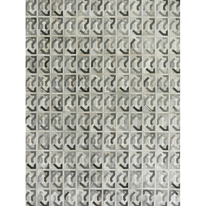 Exquisite Rugs Natural Hide Ivory/Silver/Medium Gray 2168116X146 11ft.6in.X14ft.6in. Rect. Rug