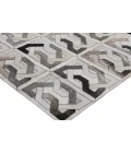 Exquisite Rugs Natural Hide Ivory/Silver/Medium Gray 2168116X146 11ft.6in.X14ft.6in. Rect. Rug