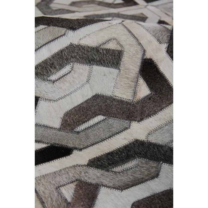 Exquisite Rugs Natural Hide Ivory/Silver/Medium Gray 2168116X146 11ft.6in.X14ft.6in. Rect. Rug