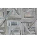 Exquisite Rugs Natural Hide Silver/Ivory 21728x10 8ft.x10ft. Rect. Rug