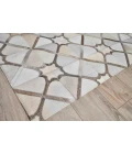 Exquisite Rugs Natural Hide Ivory/Gray/Multi 2174136X176 13ft.6in.X17ft.6in. Rect. Rug