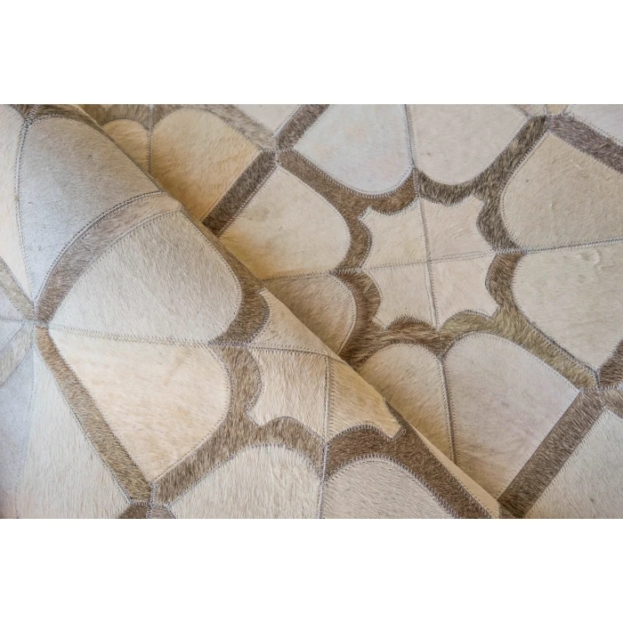 Exquisite Rugs Natural Hide Ivory/Gray/Multi 2174136X176 13ft.6in.X17ft.6in. Rect. Rug