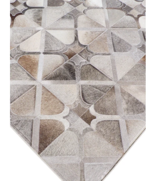 Exquisite Rugs Natural Hide Gray 217596X136 9ft.6in.X13ft.6in. Rect. Rug
