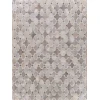 Exquisite Rugs Natural Hide Silver/Ivory/Dark Gray 21761X16 1ft.X1ft.6in. Rect. Rug