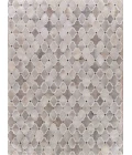 Exquisite Rugs Natural Hide Silver/Ivory/Dark Gray 217696X136 9ft.6in.X13ft.6in. Rect. Rug