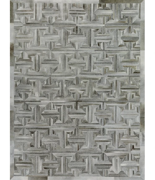 Exquisite Rugs Natural Hide Gray 21775X8 5ft.X8ft. Rect. Rug