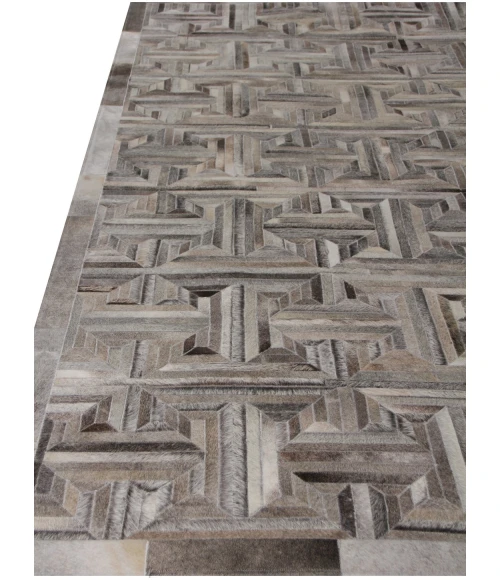 Exquisite Rugs Natural Hide Gray 21775X8 5ft.X8ft. Rect. Rug