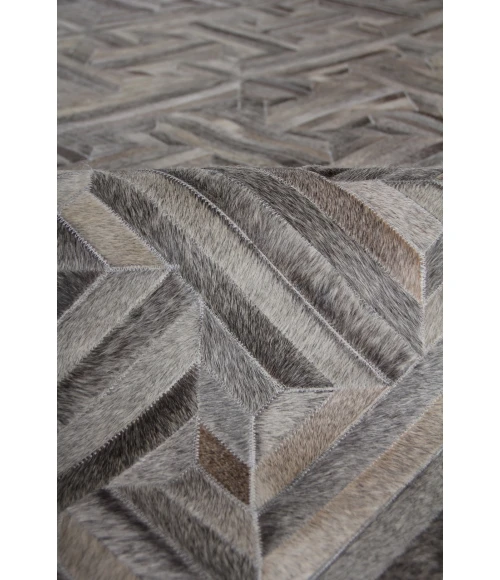 Exquisite Rugs Natural Hide Gray 21775X8 5ft.X8ft. Rect. Rug