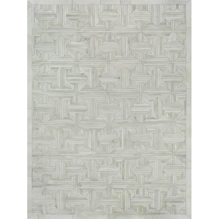 Exquisite Rugs Natural Hide Ivory 21785X8 5ft.X8ft. Rect. Rug