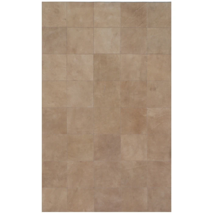Exquisite Rugs Leather Suede Beige 21855X8 5ft.X8ft. Rect. Rug