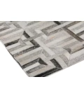 Exquisite Rugs Natural Hide Silver/Ivory 2202116X146 11ft.6in.X14ft.6in. Rect. Rug