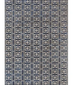 Exquisite Rugs Natural Hide Navy/Ivory 22035X8 5ft.X8ft. Rect. Rug