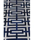 Exquisite Rugs Natural Hide Navy/Ivory 22035X8 5ft.X8ft. Rect. Rug