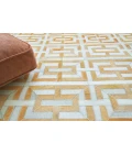Exquisite Rugs Natural Hide Terracota/Ivory 22048X11 8ft.X11ft. Rect. Rug