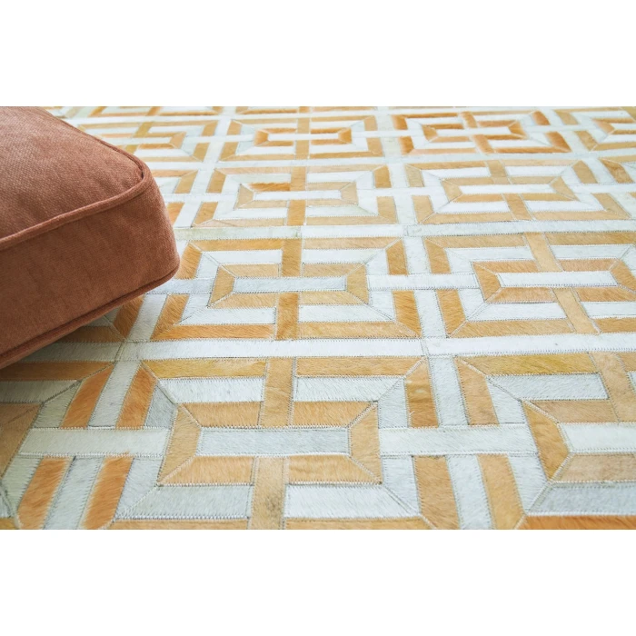 Exquisite Rugs Natural Hide Terracota/Ivory 22048X11 8ft.X11ft. Rect. Rug