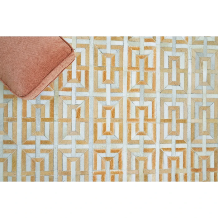 Exquisite Rugs Natural Hide Terracota/Ivory 22048X11 8ft.X11ft. Rect. Rug