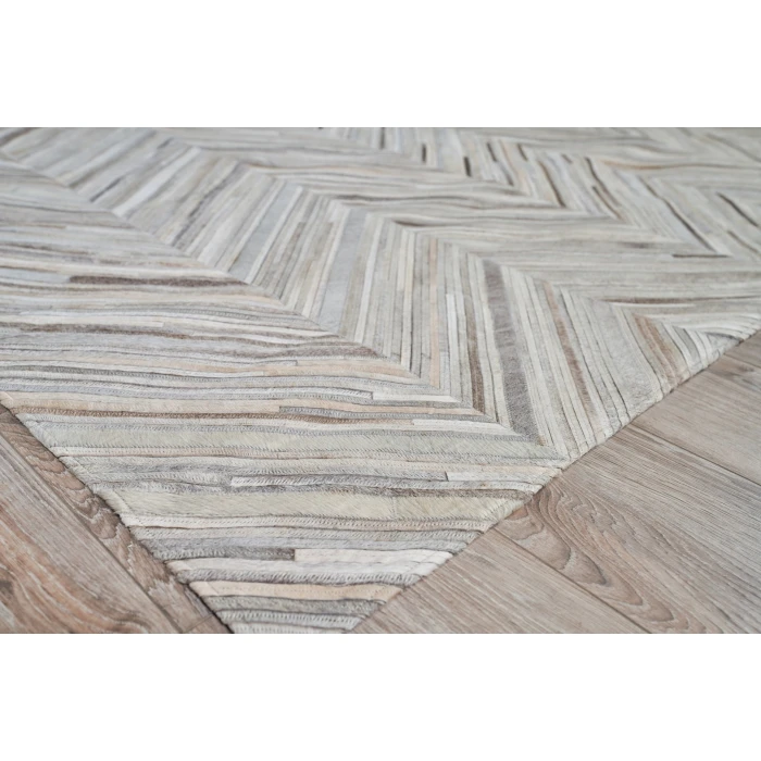 Exquisite Rugs Natural Hide Gray 22065X8 5ft.X8ft. Rect. Rug