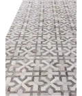 Exquisite Rugs Natural Hide Silver/Ivory 22095X8 5ft.X8ft. Rect. Rug