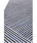 Exquisite Rugs Natural Hide Navy/Ivory 22128x10 8ft.x10ft. Rect. Rug