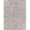 Exquisite Rugs Natural Hide Ivory/Charcoal/Multi 22141X16 1ft.X1ft.6in. Rect. Rug